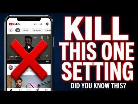 Stop YouTube from Using All Your Data & Battery – Quick Fix