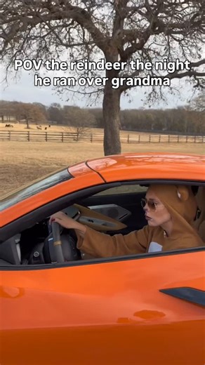 Madison Humphrey on Instagram: "Grandma got ran over by a reindeer and that reindeer was not nice #reels #reelsinstagram #comedy #skit #couplescomedy"