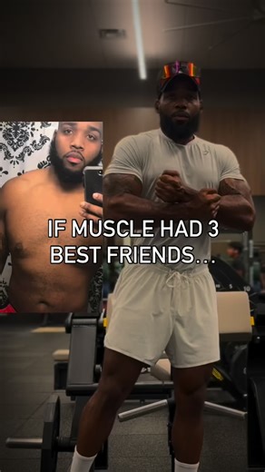 Muscle Has 3 Best Friends… And if you’re missing even ONE of them… growth slows way down… Best Friend 1: Time Under Tension ⏳ Most people lift way too fast. If you’re rushing your reps, you’re cheating your muscle out of growth. Slow it down. Lower the weight for 2–3 full seconds. Feel the stretch. That stretch builds more muscle than ego lifting ever will. Yes, 8–12 reps works… but controlled reps to failure works even better. Best Friend 2: Progressive Overload 📈 Your body only changes when i