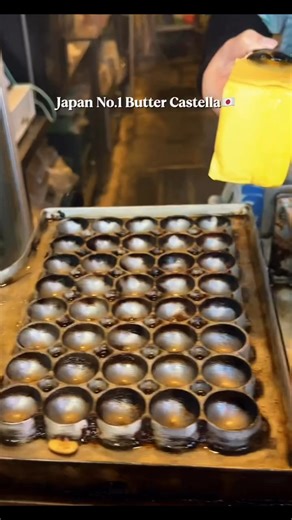 ✅100% Butter Castella! #butter #japan #shorts #japanesestreetfood #japanesefood #travel