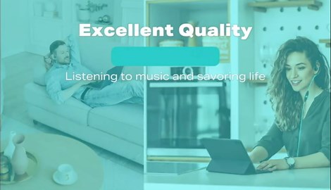 Sport Earbuds Wired in-Ear Headphones with Over Ear Hook Earclip Running Earphones Wrap Around Ear Buds Compatible with Smartphone Laptop Tablet MP3-3.5mm Jack