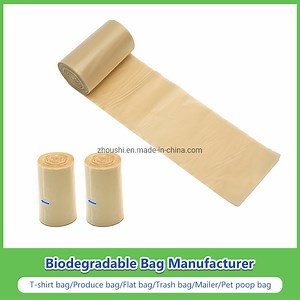 [Hot Item] PLA Pbat/Pbat Corn Starch Biodegradable Bags, Compostable Bags, Garbage Bags for Hospital