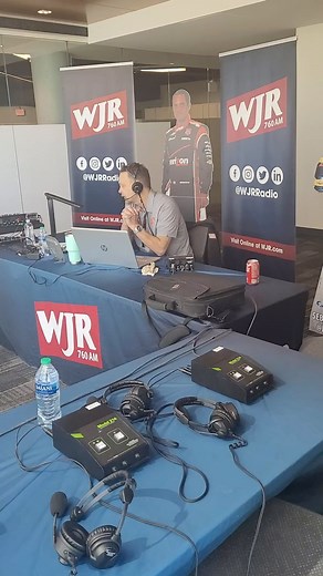 25 reactions | @tomjordannews is LIVE from the @detroitgp for Free Prix Day! | WJR Radio | Facebook