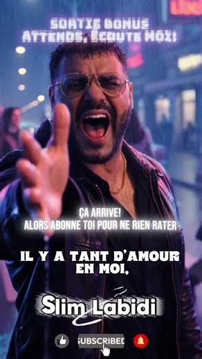 ATTENDS, ÉCOUTE-MOI 💔 (Sortie Surprise Bonus) – Slim Labidi | Vibe Années 80