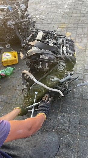 Expert Mechanic Repairing Car Engine Step-by-Step