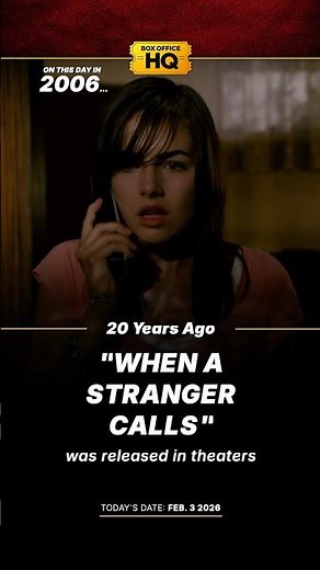 20 years ago “When A Stranger Calls” was released in theaters!
