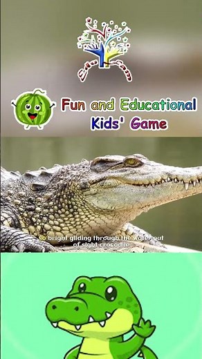 The Crocodile Song || crocodile || Kids Nursery Rhymes | Best Learning Song For Kids | EduFam ~