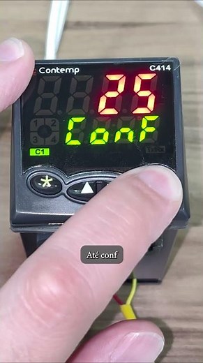Configuração Tempo e Temperatura Corte - Contemp #shorts