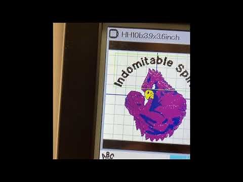 Using a hat hoop in janome 500e