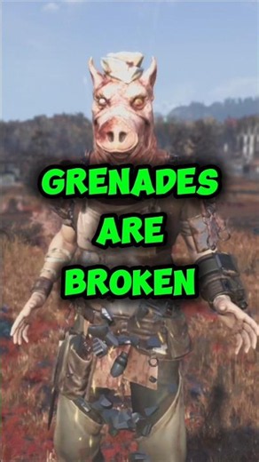 Bethesda Broke Grenades in Fallout 76
