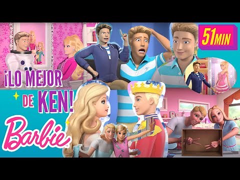 ¡Los MOMENTOS más DIVERTIDOS de KEN! 😎✨💚 | Maratón de Barbie y sus Amigos En Español Latino