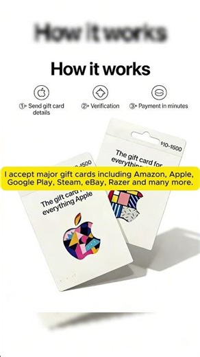Sell Gift Cards Online Instantly 💸 Get Paid in 30 Seconds (All Cards Accepted)