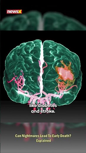 Can Nightmares Lead to Early Death? Explained #nightmare #shorts #newsxexclusive