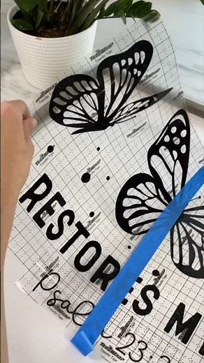 DIY sign using Teckwrap Craft Vinyl & the Cricut Venture #cricut #diy
