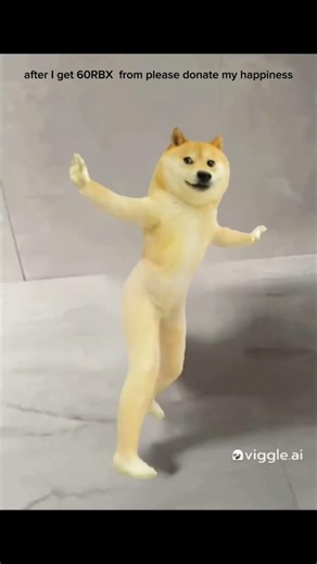 #roblox#dog#memes#pleasedonate my happiness after I get 60 RBX from please donate 🥰😍