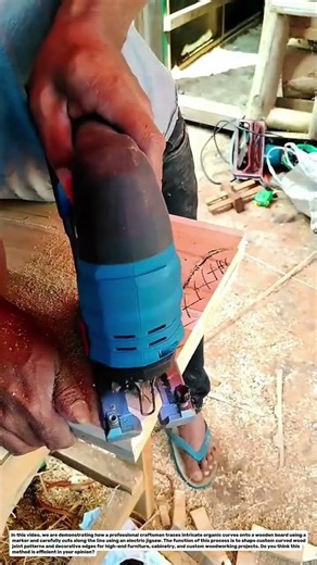 Master Jigsaw Technique: How to Cut Precision Curved Patterns in Wood!.