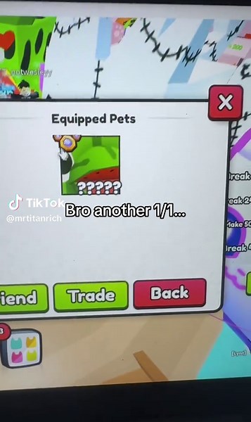 Roblox Gameplay with Rare 1/1 Gargs