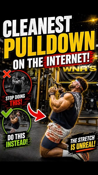 The CLEANEST Cable Pulldowns on the internet #short #cbum