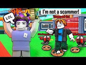 I SCAMMED The WRONG PERSON in Steal a Brainrot..