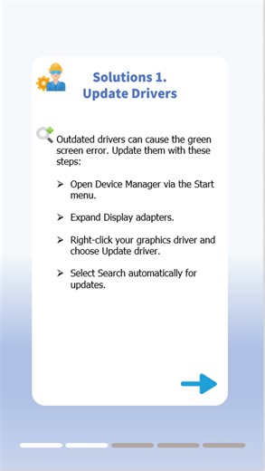Green Screen of Death on Windows? Here’s the Fix! #windowstips #bluescreenerror
