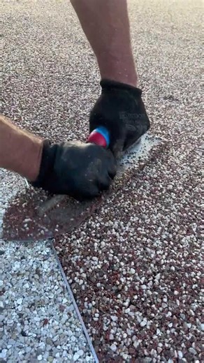 How I get a perfect smooth finish on resin bound gravel