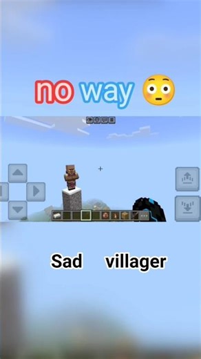 Minecraft sad villager😓#minecraft #gaming #shorts#viralshorts😞