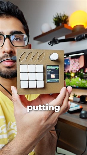 I'm building my very own mini keypad for my desk! 👨🏽‍💻#raspberrypi #diyproject #3dprint
