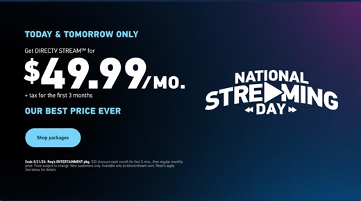 DIRECTV STREAM Makes Best Offer Ever