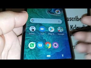 TCL A2 phone | set buttons for screen navigation | How to set navigation screen with buttons