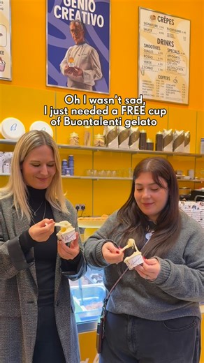 Badiani: Italian Gelato and Desserts | Free Buontalenti Gelato this Blue Monday 💙 Make our team members laugh or smile this Blue Monday and get a free piccolo cup of our... | Instagram