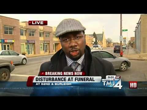 Fights Break Out At Funeral on North Side