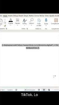 Cómo hacer un CÓDIGO QR en WORD en segundos | Truco fácil y rápido