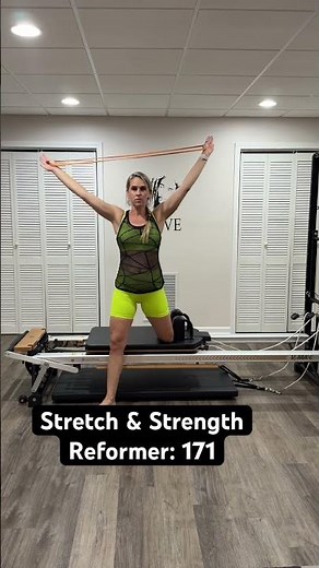 Stretch & Mild Strength in Reformer Workout: 171