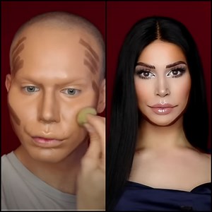 It's an eye-catching Kim Kardashian transformation😲😍 | MetDaan Makeup