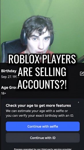 Selling Roblox Accounts..?? 🤯