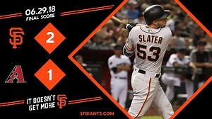 Youth rules the night as the combination of pitching from Andrew Suarez and offense from Austin Slater carry the Giants to the win | San Francisco Giants Highlights