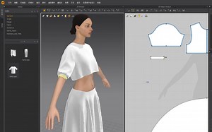 【MD教程】零基础也能学会的衣服百褶裙制作教程，Marvelous Designer零基础入门教程，布料服饰制作，MD新手教程