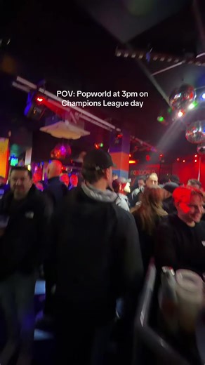 The PSV fans are loving Bigg Market Popworld 👀🇳🇱 📍 Popworld, Newcastle upon Tyne #newcastlene1 #newcastle #popworld #championsleague #nufc