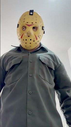 Jason Voorhees finds his mask