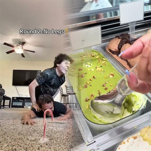 THE CANDY CANE CHALLENGE😂😭🍭