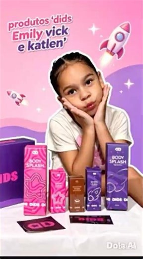 DIDS: Perfume e Gloss que são PERFEITOS! | Emily Vick e Katlen 🚀💖 #unboxing