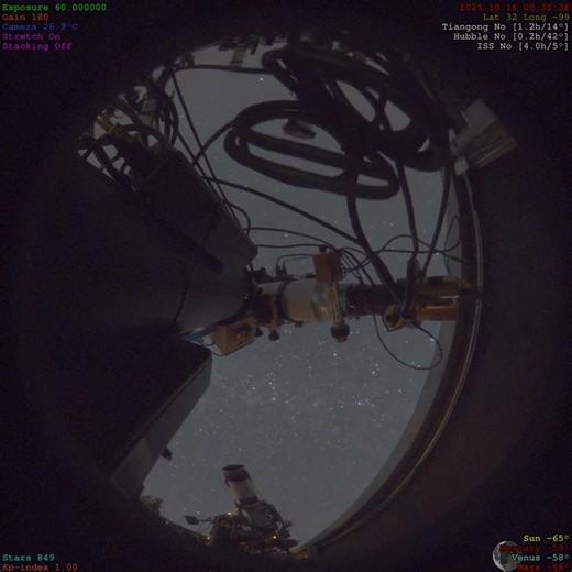 Starfront Observatories Timelapse - 2025-10-15