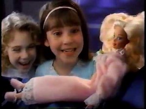 Bedtime Barbie Commercial 1994