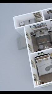 292K views · 3.8K reactions |  Three Bedroom House | 3D Floor Plan...