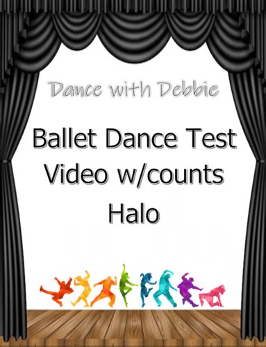 Halo Ballet Dance Test Video - counts & music