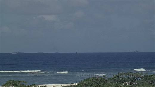 150米未剪辑水下原子弹爆炸影像  4k