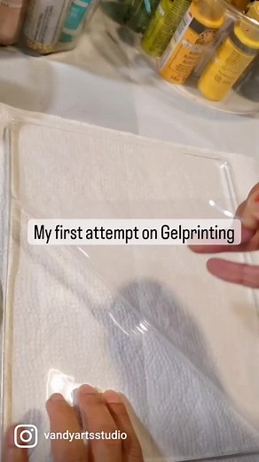 Gelprinting for Collage: A Creative Art Tutorial