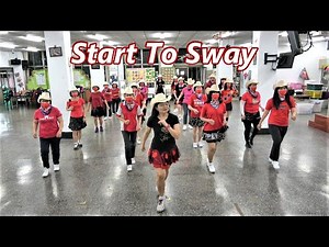 Start To Sway│Line Dance by Sandra Le Brocq│Demo & Walk Through║輕盈起舞│排舞│含導跳│4K