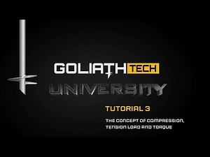 TUTORIAL #3 : The concept of compression, tension load and torque