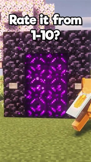 EASY On/Off Nether Portal in Minecraft! #minecraft #minecraftredstone